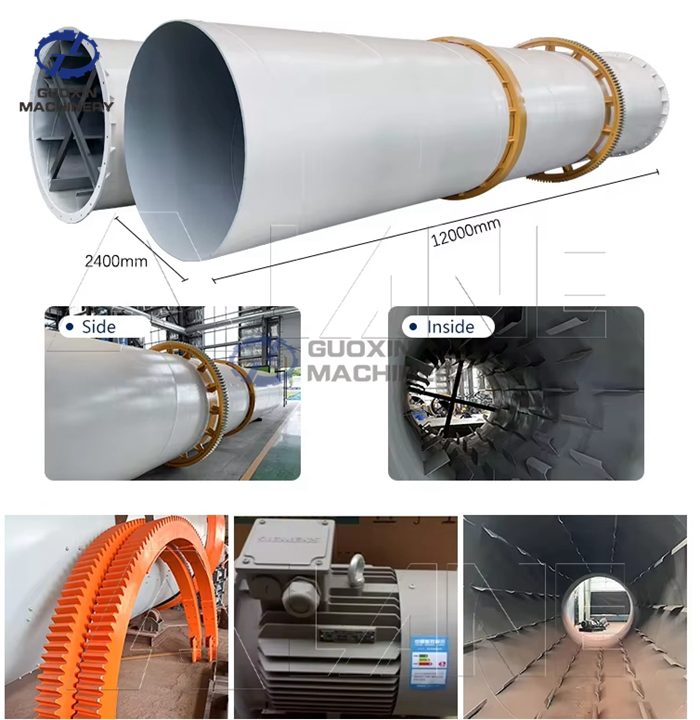 Coal Slime Rotary Drum Dryer
