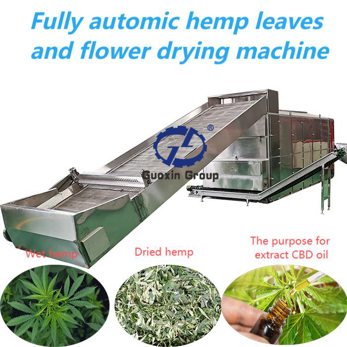 Hemp dryer machine